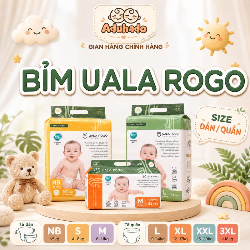 COMBO 2 BỊCH Tã lót - Tã dùng một lần Cho Bé