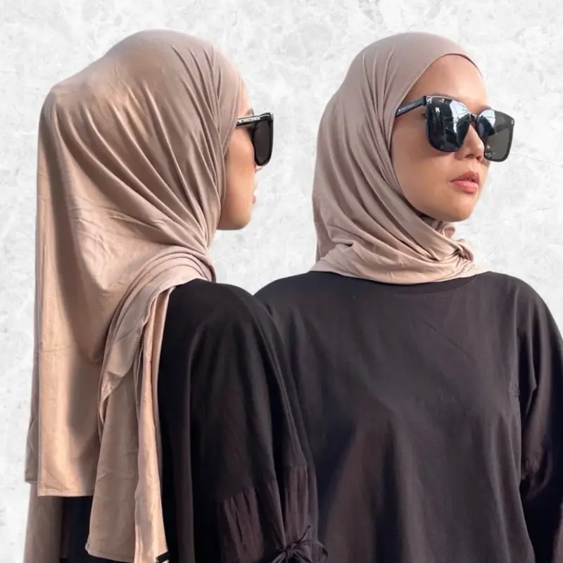 PASHMINA KAOS OVAL // PASHMINA KAOS PREMIUM // PASHMINA RAYON KAOS OVAL BELAKANG 1