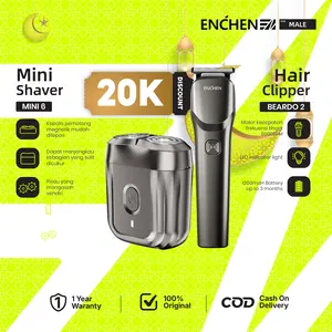[Penawaran Kombo] ENCHEN Mini 6/Beardo 2 Shaver Alat Cukur Jenggot Elektrik Waterproof Alat Shaving Pencukur Kumis Wajah