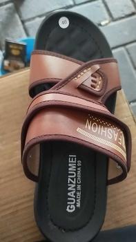 Product Review of Sandal Original Selop Pria Slip On Nyaman Kuat Empuk Hitam Coklat Cowok Kasual Sendal Laki-laki Kasual from A**s E**i 0