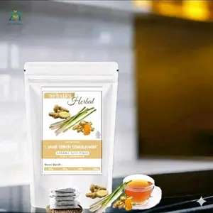 Sehatku Herbal Teh Jahe Sereh Temulawak isi 20 Tea Bag Minuman Herbal Instan