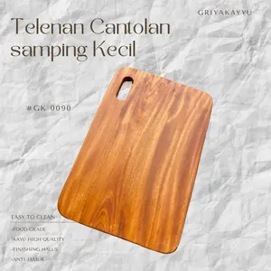 Talenan Kayu Jati  30 x 20 cm wooden board Kitchenware
