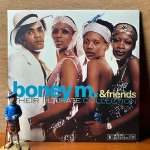PIRINGAN HITAM / VINYL BONEY M. & FRIENDS - THEIR ULTIMATE COLLECTION (1LP,BLCK)
