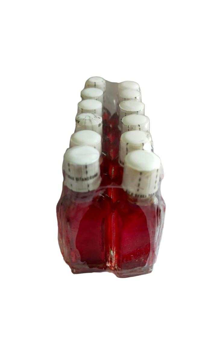 12 botol minyak wangi bunda ratu warna merah