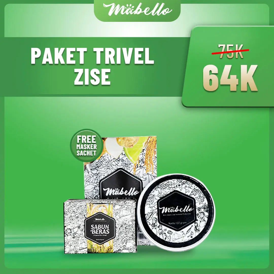 Mabello Paket Hemat Travel Size/Beddalotong/ Scrub/ Lulur/ Mencerahkan Tubuh/ / Melembutkan serta Memudarkan bekas luka/ mencerahkan kulit Kusam/ Pencerah tubuh / Perawatan wajah Hitam