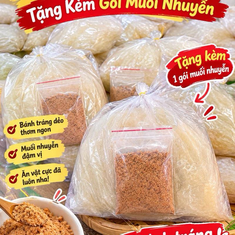 500G - 1KG Bánh tráng kèm Sốt + Muối