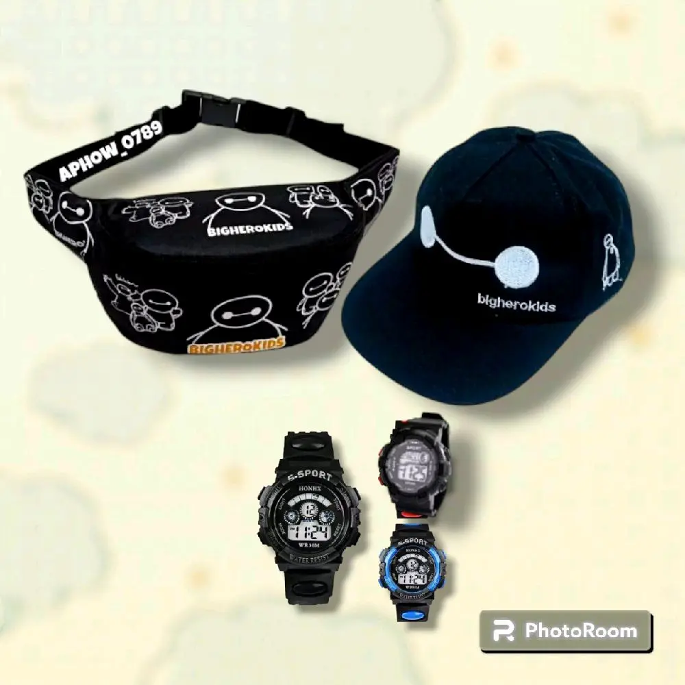 Waistbag Tas Selempang Anak Laki Laki Karakter Super Hero Murah Fashion