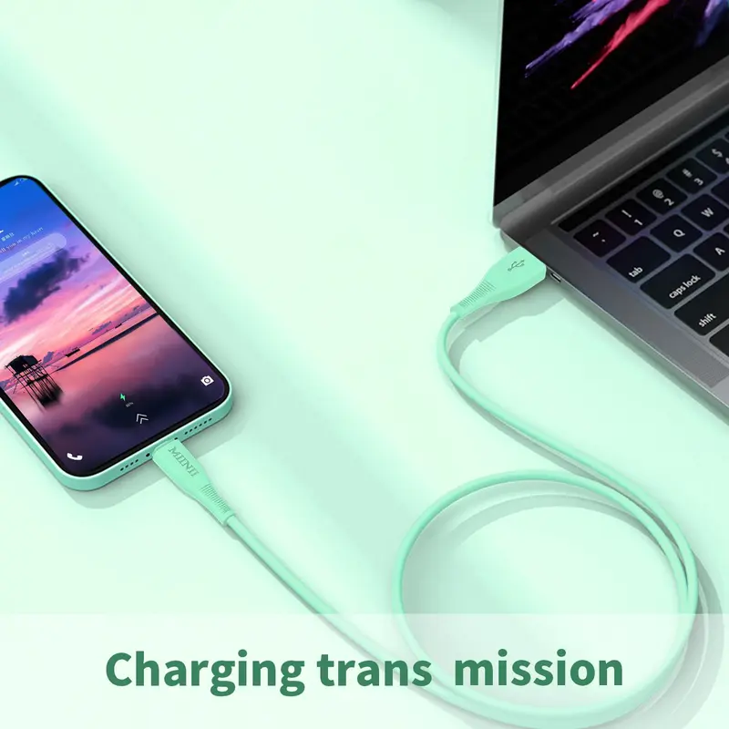 MIINII Kabel data KM-11 Macaron Quick Charge 3A Micro / Type-C Fast Charging 4