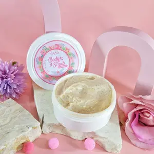 Body scrub Platinum / Lulur Pemutihan Organik Melembabkan kulit mengangkat sel kulit mati