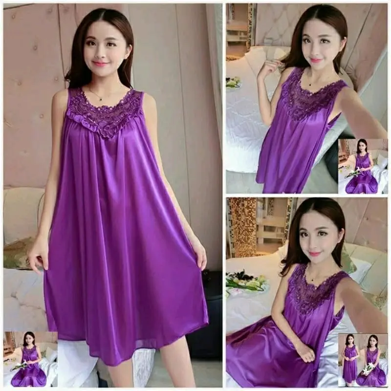 Baju tidur wanita dewasa/ daster happy size L & XXL/ jumbo/ sexy