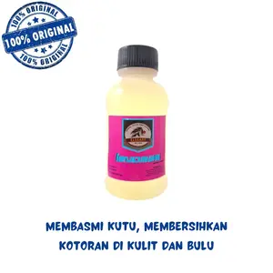 SHAMPO LEVOMAS ( ELEGANT ) - membersihkan bulu dari kotoran/ kutu ayam