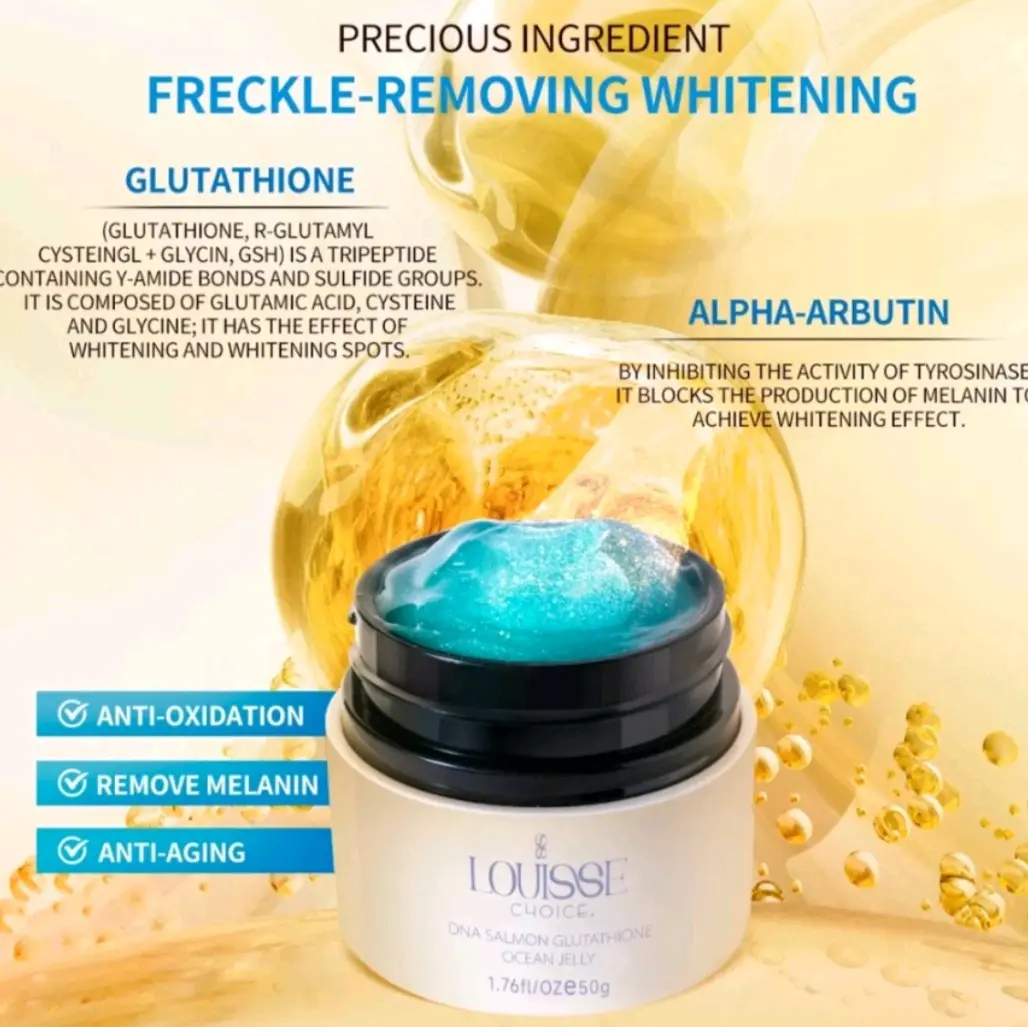 Louisse Choice DNA Salmon Glutathione Ocean Jelly 50gr AURORA Jelly Face