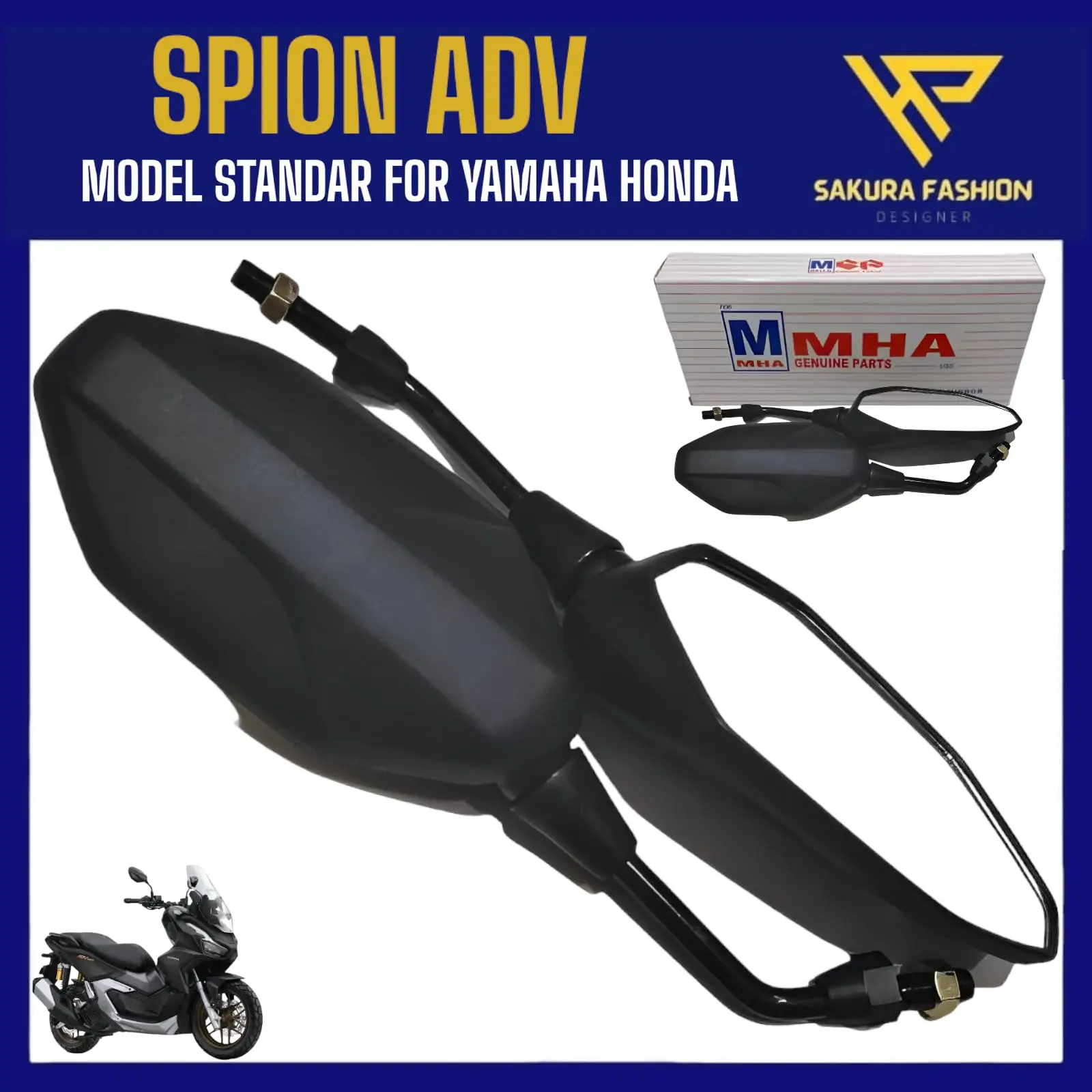 Spion ADV Spion Universal ADV Nemo Aerox Vario 160 vario 150 Vario 125 Nmax  Beat Mio dll