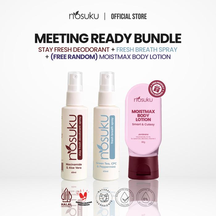 Gambar NOSUKU [2 PCS] Meeting Ready Bundle - 1 dari Nosuku Indonesia Kota Administrasi Jakarta Selatan Tokopedia
