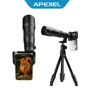 APEXEL Lensa Tele Smartphone Monocular Telephoto 50X with Tripod - APL-T50XJJ029