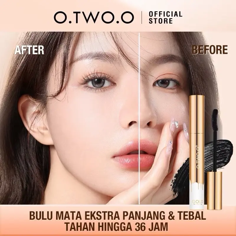 O.TWO.O Mascara Waterproof Long Lasting Volumizing Lengthen Eye Lash Makeup 3