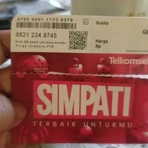 Nomor Cantik Telkomsel 11 DIGIT Seri Urut Naik Premium Murah Support 5G LTE - Kartu Perdana Simpati Rapi BONUS KUOTA 5GB