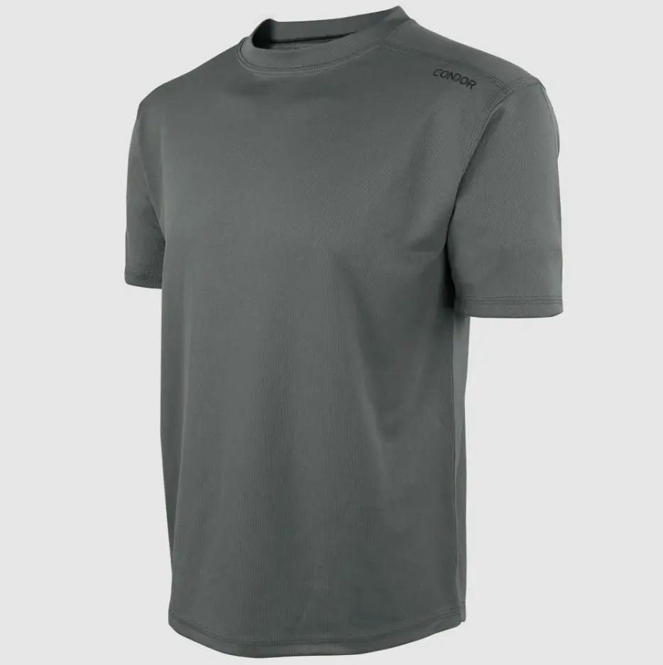 Condor Maxfort Short Sleeves T-shirt, Moisture Wicking Fabric, Perfect for Singapore Hot & Humid Weather, Athletic fit, Anti-microbial and anti-odor