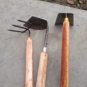 murah paket perkebun isi 3pcs alat pembersih rumput lumut gulma garuk cangkul mini wangkil bahan besi