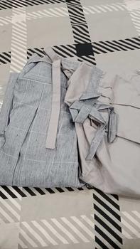 Product Review of Hoofla Kids - Setelan Blouse dan Rok Naura Anak Perempuan 3-12 Tahun Maroon Navy Syari Elegan Lebaran Crinkle - Muslim, Gamis from A**t 0