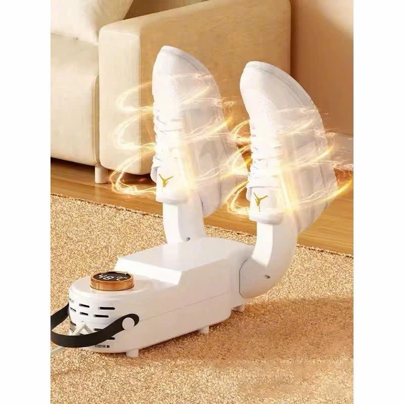 Máy Sấy Giày Đa Năng Khừ Mùi Bằng Tia Cực Tím Thông Minh - Sấy KHÔ Siêu Nhanh Khử Mùi Hôi . Có Hiển Thị Nhiệt Độ METIS Đa Năng