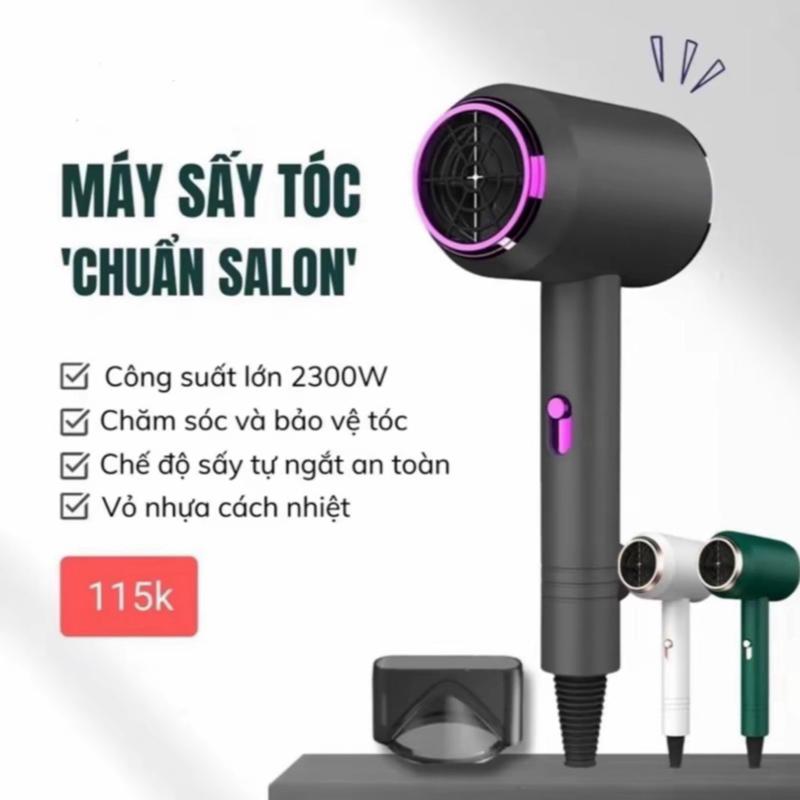 Máy Sấy Tóc 2 Chiều Nóng Lạnh Công Suất Lớn 2300w, 3 Chế Độ Sấy, Tặng Kèm Mỏ Vịt, Sấy Mạnh Nhanh Khô Tóc