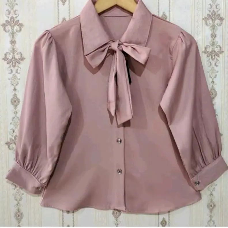 kemeja anak perempuan bahan SHAKILA usia 1-14 thn