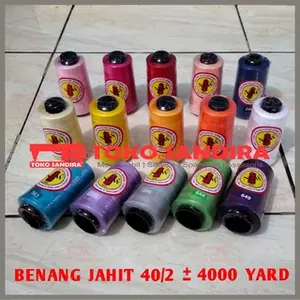 1 pcs Benang Jahit 40/2 NEW/benang katun 40/2/Benang jahit murah/toko alat jahit/kebutuhan menjahit/toko perlengkapan menjahit/alat jahit lengkap