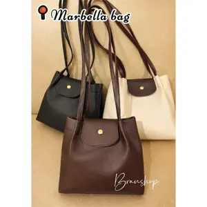 Marbella Bag - New Collection Tas Wanita Elegan dengan Desain Minimalis dan Tali Panjangg