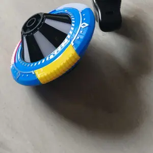 Mainan Anak Gasing Rainbow & Berbagai Karakter Lampu Gangsing Pelangi Flashing Gyro Blade / Gangsing Berputar dengan lampu