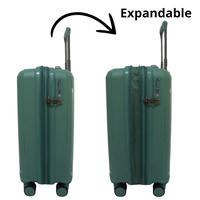 Gambar Navy Club Aulus Koper Hardcase - Fiber PP 4 Roda Putar TSA Lock - Size 20 Inch - Black dari Navy Club Kota Administrasi Jakarta Utara 5 Tokopedia