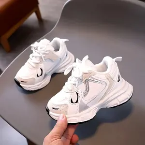 ONISO - Sepatu Sneaker Anak Perempuan dan Laki Laki Unisex Casual Sport Perekat Velkro Korean Style