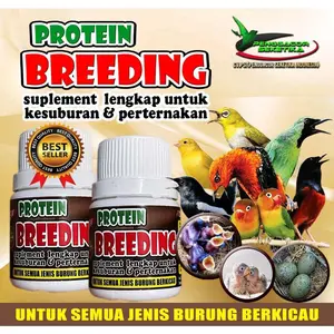 Vit Protein Breeding Suplement Burung yang lengkap untuk Kesuburan dan peternakan