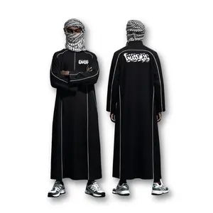 Jubah Pria Street Style Kaligrafi