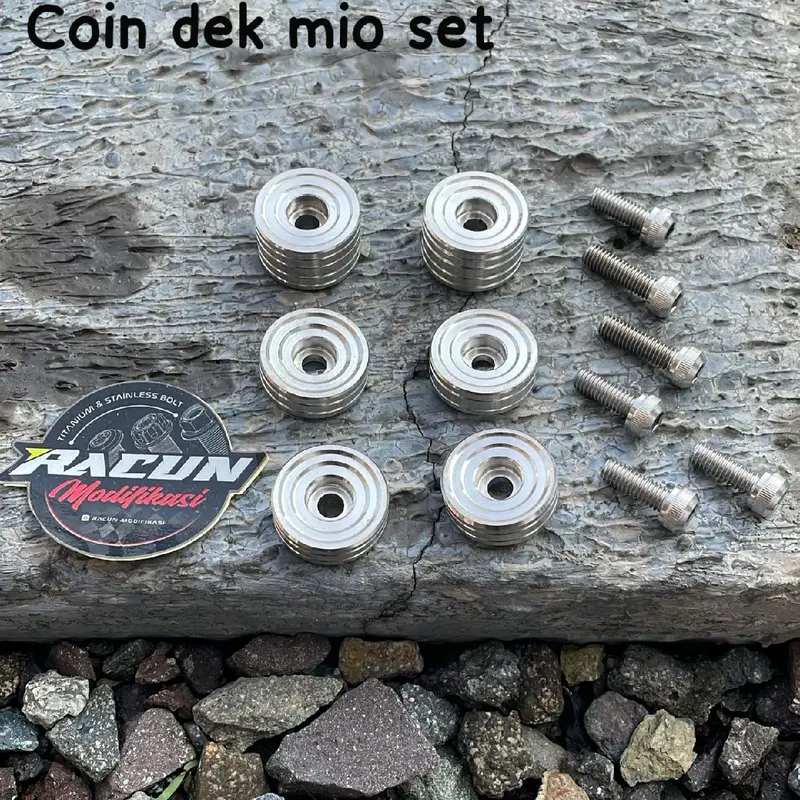 baut dek coin injekan kaki Mio sporty smile Steinlis 3