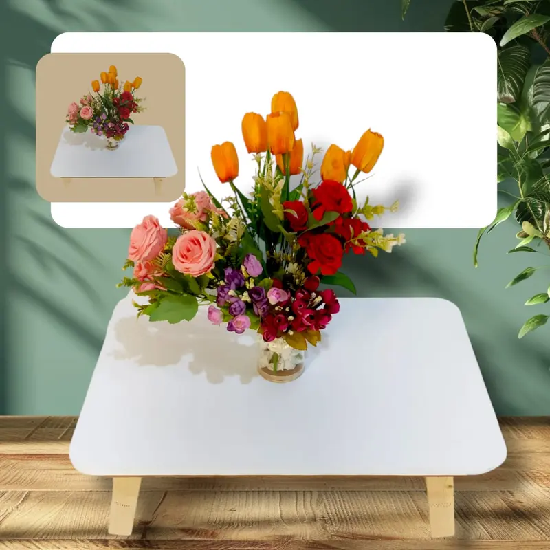 Meja lipat Kotak minimalis - Ukuran 60x40CM 3