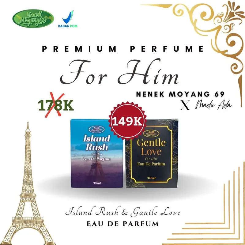 Bundling Premium Perfume Nenek Moyang 69 FOR HIM 0