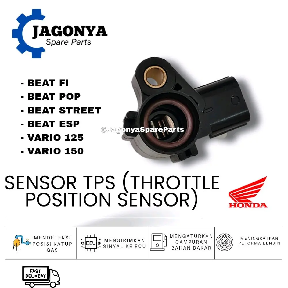 SENSOR TPS BEAT FI, BEAT POP, BEAT ESP, BEAT STREET, VARIO 125, VARIO 150 HONDA