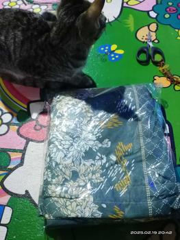 Product Review of FAZKA - Mukena Traveling Mini Pouch Dewasa Shakira Motif Sultan Bahan Katun Micro Premium mukena traveling from n**k 0