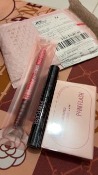 Product Review of (BUNDLE) PINKFLASH Eye Makeup Set 3 Shades Eyeshadow Palette Maskara Eye Makeup Set from y**y 0