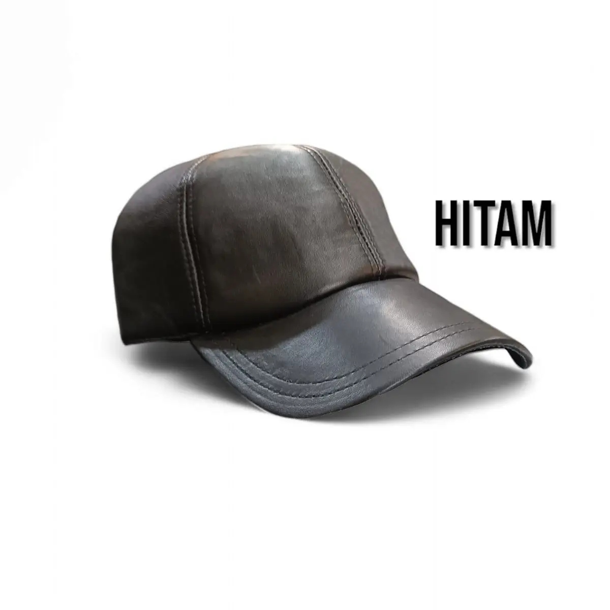 Topi kulit domba asli 100% Baseball Elegan