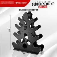 Gambar BODYMASTER Standing Dumbell Rack 4 Susun BM-A030 Rak vertical Rak Barbell gym Stand Penyimpanan Dumbell dari Ototpro Surabaya Kota Surabaya 5 Tokopedia
