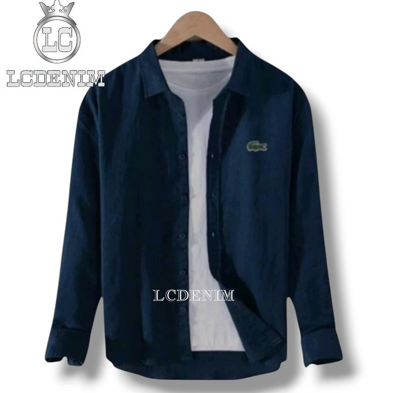 KEMEJA POLOS LENGAN PANJANG PRIA KEMEJA SLIMFIT PRIA KEMEJA KERAH Nyaman kemeja la  cost yang elegan  kemeja ini cocok dipakai dalam berbagai kesempatan. Formal Lembut  Kombinasi Putih Casual Katun 2