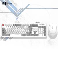Gambar Rexus KM8 Keyboard Mouse Wireless Combo - Black / White - Black dari Galaxy Solusindo Kota Malang 2 Tokopedia