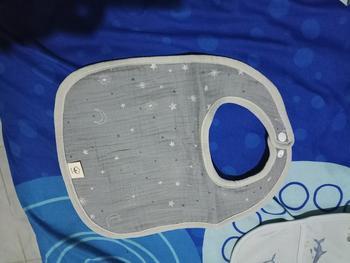 Product Review of ULTRA Celemek Mpasi Bayi katun / Cotton Muslin Baby Bib Slabber Slaber Bayi Korean Bear Halus Lembut Nyaman from i**a r** 1