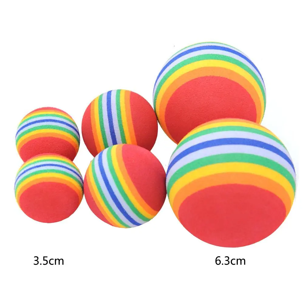 Pet Ball Toy Colorful EVA Rubber Safety Toys for Dog Cat Play Good Company Toys