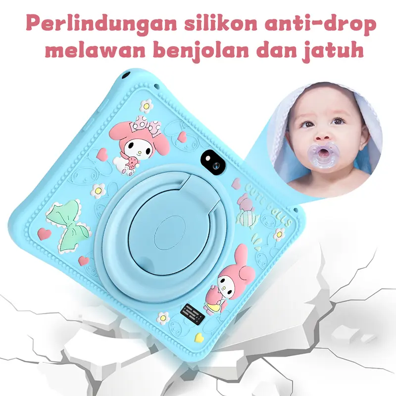 【Hancdon】F06/COD/Kesejahteraan Edition Tablet Study Kids IPS Screen 7 Inch/Tablet Edukasi Anak aipet  anak  tab tablet  belajar/ipad untuk anak anak/tablet android murah Toy Game Belajar table  tanak Wifi Layar Bluetooth 8