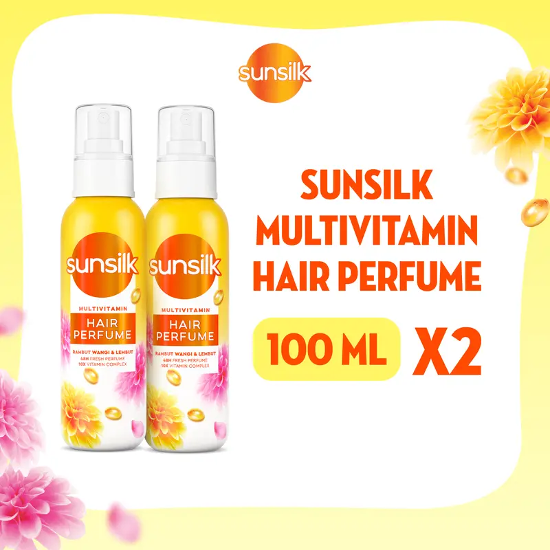 [HARGA SPESIAL] Sunsilk Silky Smooth Hair Perfume 100ml Twinpack 0