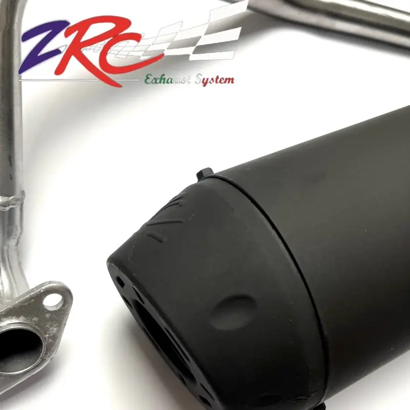 KNALPOT ZRC MUFFLER HITAM ALL TIPE MOTOR 2