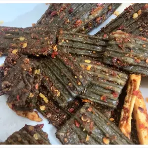 KERUPUK JENGKOL PEDAS JERUK - cemilan sartika Food Snacks Keripik
